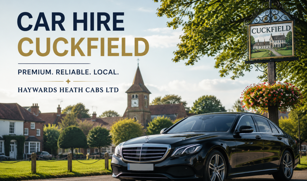 Car Hire Cuckfield – Reliable Executive Travel with Haywards Heath Cabs Ltd